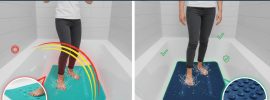 How to Keep Your Bath Mat Securely in Place