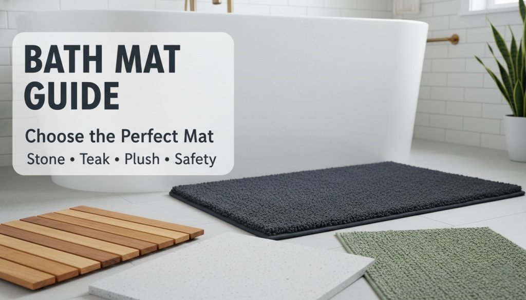 The Complete Guide to Choosing and Buying the Perfect Bath Mat for Your Home